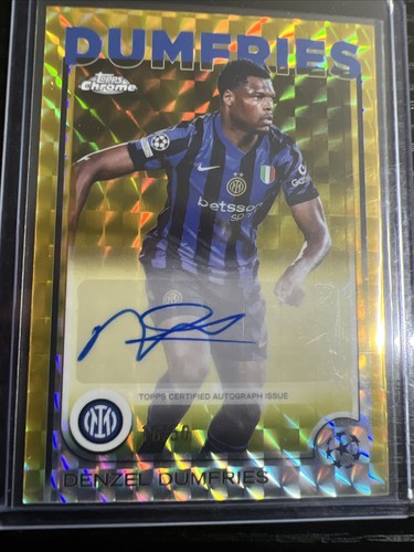 Denzel Dumfries 2024 Topps Chrome
