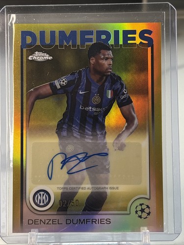 Denzel Dumfries 2025 Topps Chrome /50