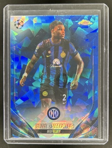 Denzel Dumfries 2023 Topps Chrome Sapphire