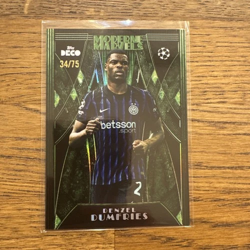 Denzel Dumfries 2025 Topps Deco /75
