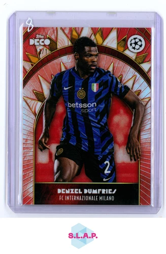 Denzel Dumfries 2025 Topps Deco Red