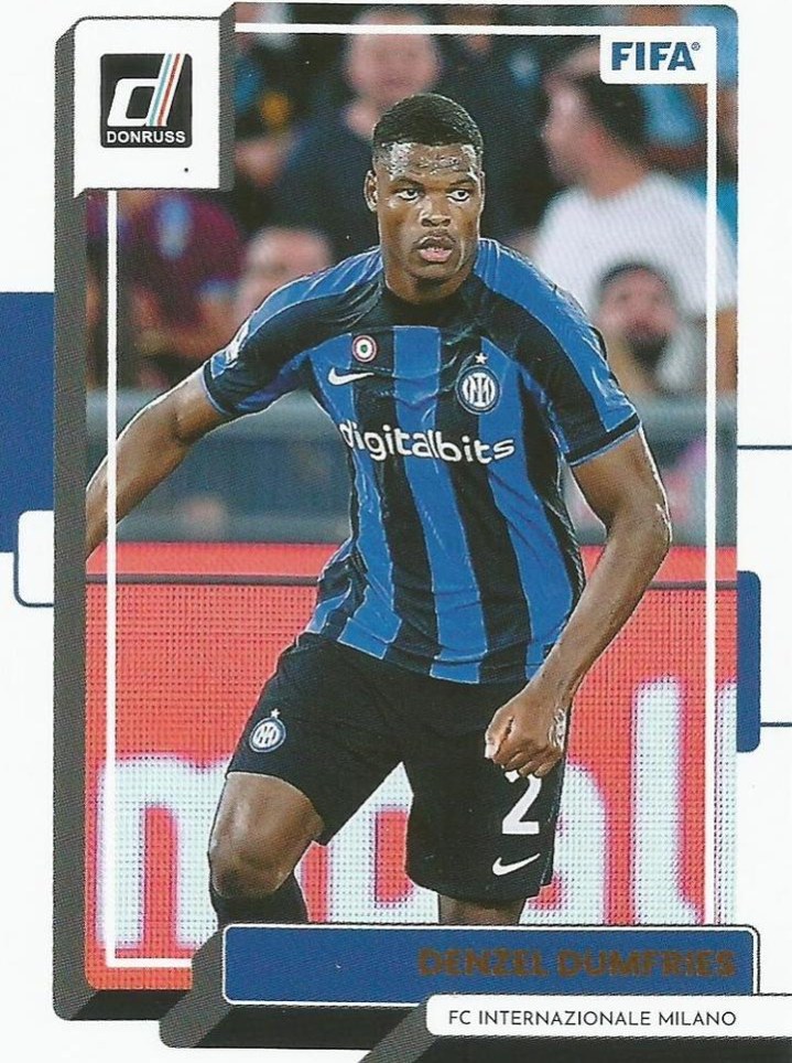 Denzel Dumfries 2022 Panini Donruss Soccer 10