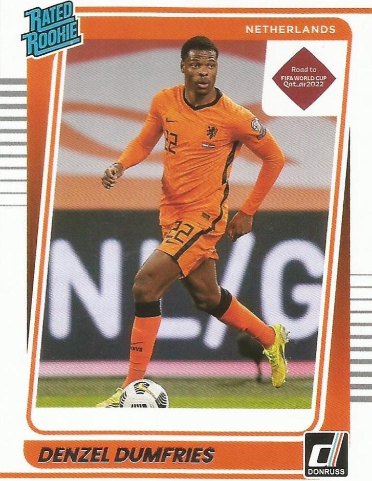 Denzel Dumfries 2021 Panini Donruss Soccer 4