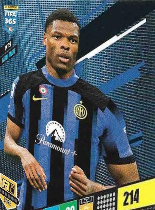 Denzel Dumfries 2024 Panini Adrenalyn XL FIFA 365