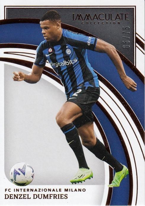 Denzel Dumfries 2022 Panini Immaculate Collection