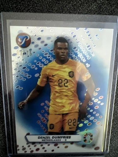 Denzel Dumfries 2024 Topps Pristine Blue /75