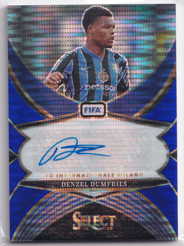 Denzel Dumfries 2024 Panini Select Blue Pulsar