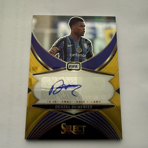 Denzel Dumfries 2024 Panini Select Gold /10