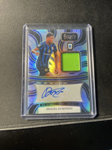Denzel Dumfries 2024 Panini Select Serie A Silver Prizm