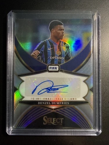 Denzel Dumfries 2024 Panini Select Silver Prizm
