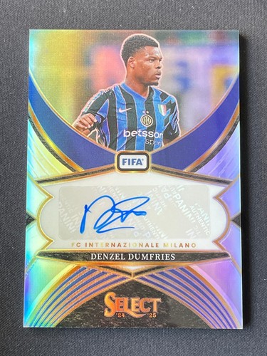 Denzel Dumfries 2024 Panini Select Silver Prizm