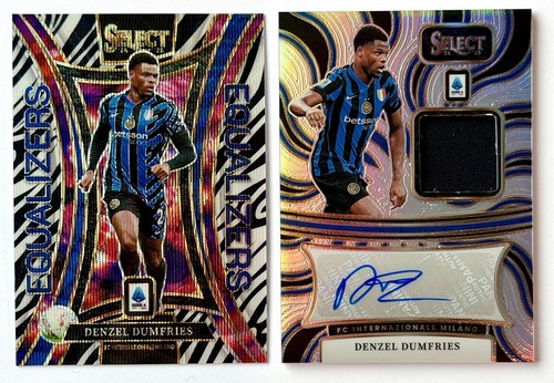 Denzel Dumfries 2024 Panini Select Zebra
