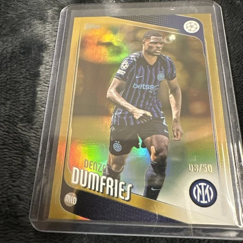 Denzel Dumfries 2025 Topps UCC Flagship 8/50