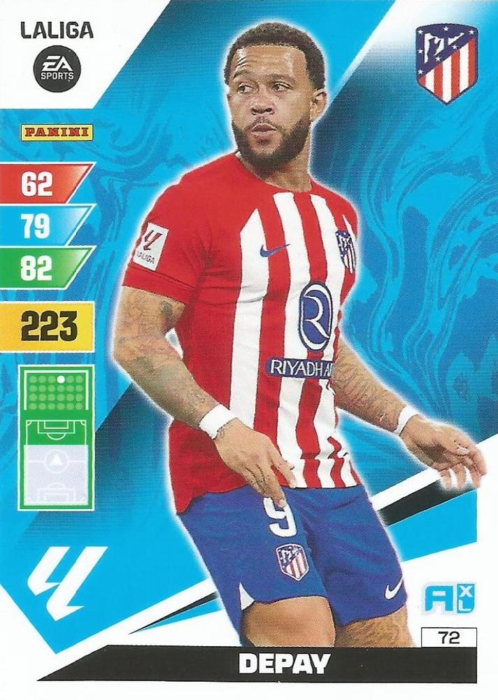 Depay 2023 Panini Adrenalyn XL La Liga