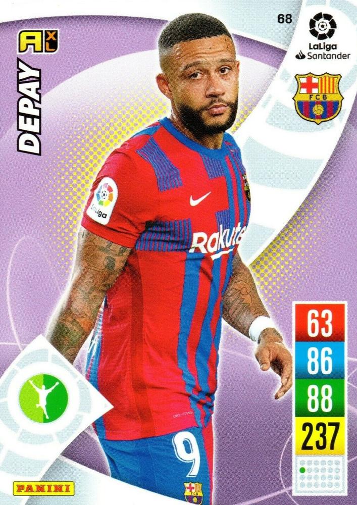 Depay 2021 Panini Adrenalyn XL La Liga