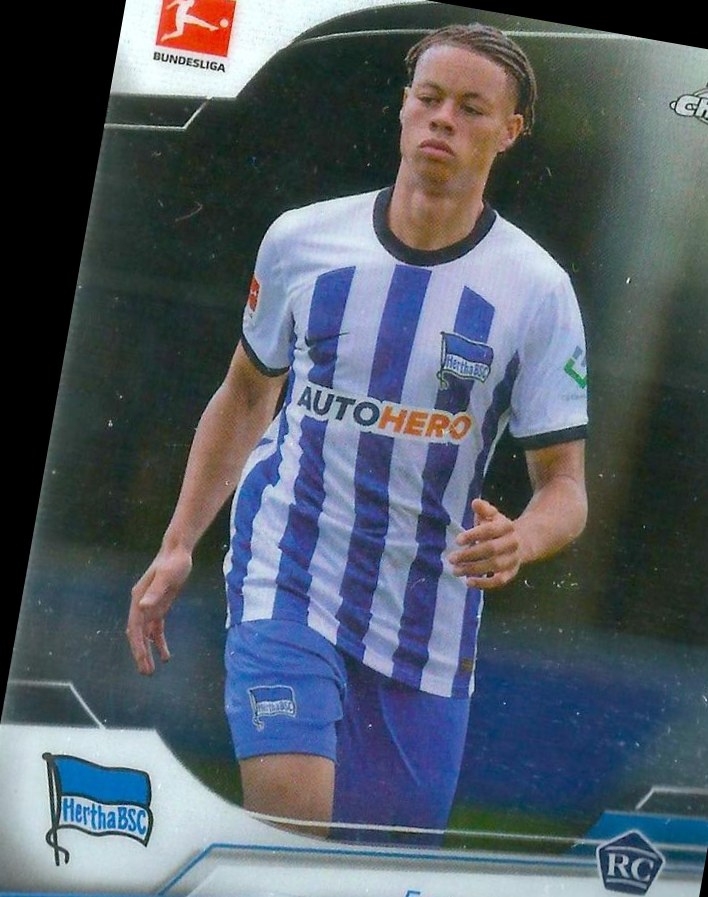 Derry Scherhant 2022 Topps Chrome Bundesliga 10