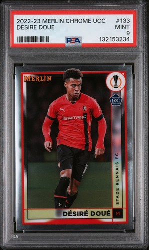 Desiderio Doué 2022 Topps Merlin Chrome Refractor
