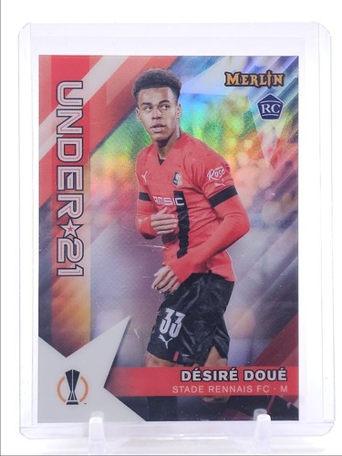 Desire Doué 2022 Topps Chrome Merlin UEFA