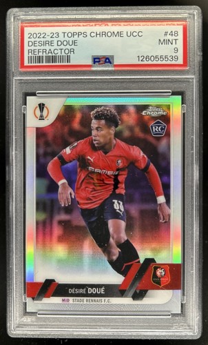 Desire Doué 2022 Topps Chrome Refractor #48