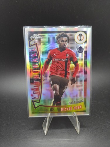 Desire Doué 2023 Topps Chrome Refractor