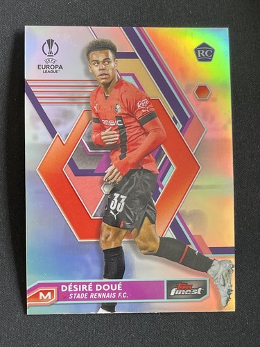 Desire Doué 2023 Topps Finest Refractor