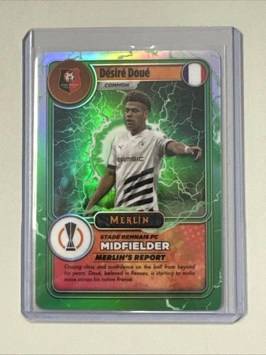 Desire Doué 2023 Topps Merlin Chrome