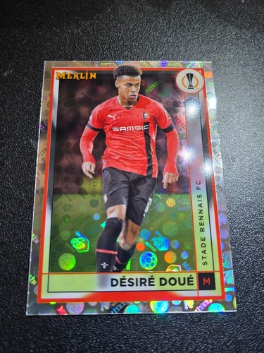Desire Doué 2023 Topps Merlin Chrome