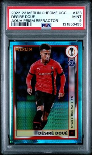 Desire Doué 2022 Topps Merlin Chrome