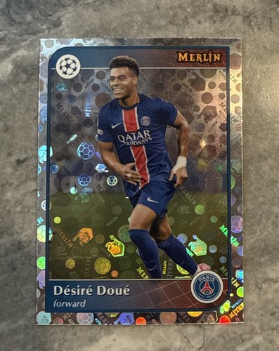 Desire Doué 2024 Topps Merlin Chrome Vintage Refractor