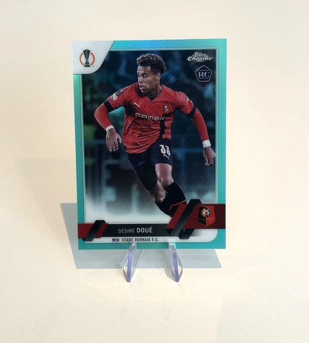 Desire Doue 2023 Topps Chrome Aqua Wave Refractor /199