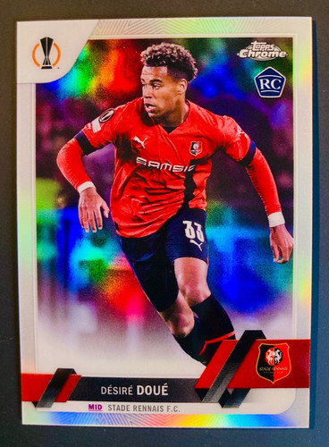 Desire Doue 2022 Topps Chrome Refractor