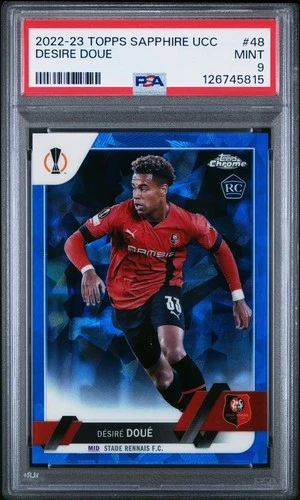Desire Doue 2022 Topps Chrome Sapphire #48