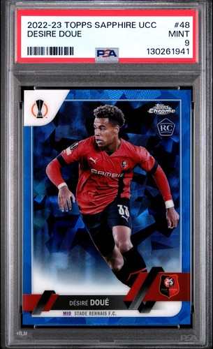 Desire Doue 2022 Topps Chrome Sapphire Edition
