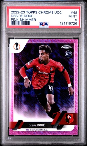 Desire Doue 2022 Topps Chrome UEFA Club Competitions /250