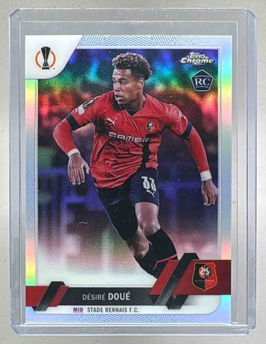 Desire Doue 2022 Topps Chrome UEFA Refractor