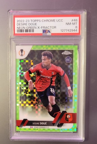 Desire Doue 2022 Topps Chrome Verde Fluo /399
