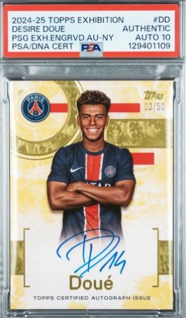 Desire Doue 2024 Topps Exhibition Gold /50