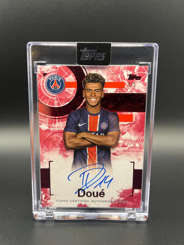 Desire Doue 2024 Topps Exhibition Red Ruby /5