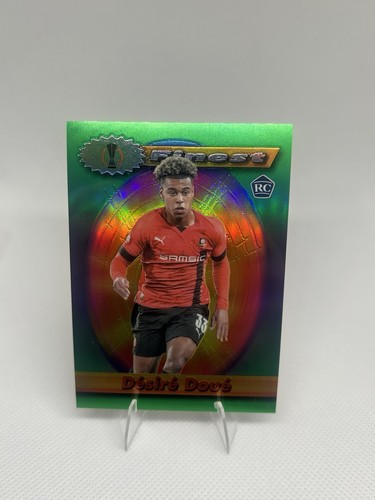 Desire Doue 2023 Topps Finest Green Refractor