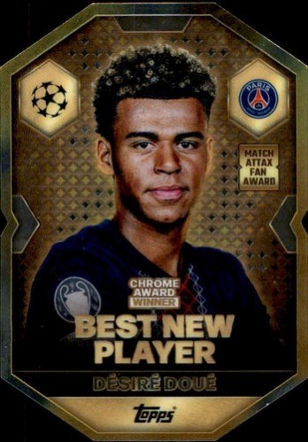 Desire Doue 2025 Topps Match Attax
