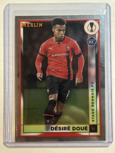 Desire Doue 2023 Topps Merlin Chrome 133