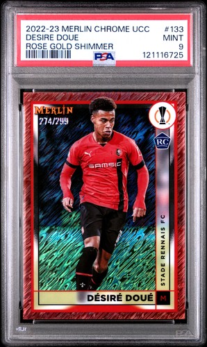 Desire Doue 2022 Topps Merlin Chrome 274/299