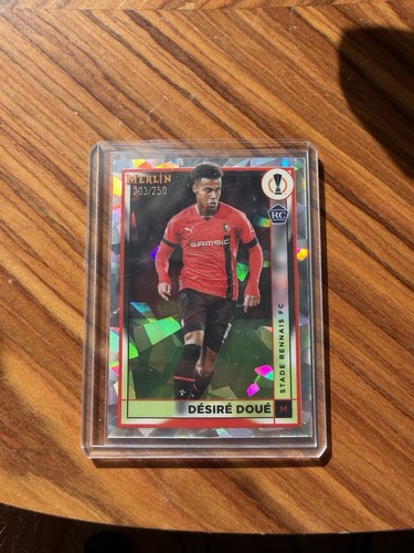 Desire Doue 2022 Topps Merlin Chrome Atomic Refractor /250