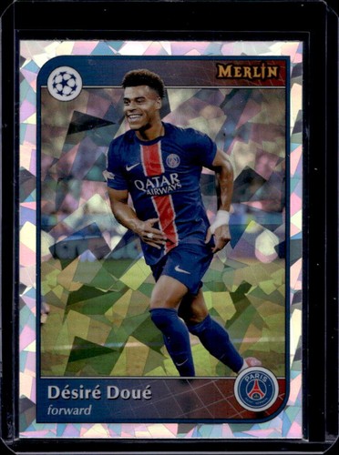 Desire Doue 2024 Topps Merlin Chrome Atomic Refractor