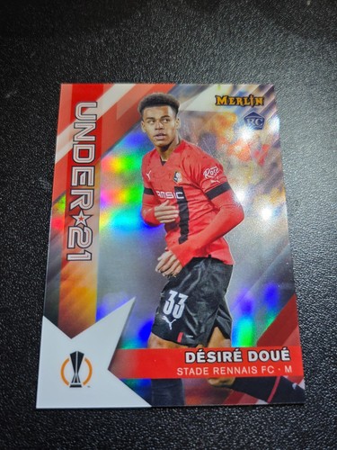 Desire Doue 2022 Topps Merlin Chrome Calcio