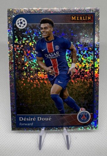 Desire Doue 2024 Topps Merlin Chrome Mini Diamond Refractor