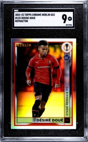 Desire Doue 2022 Topps Chrome Merlin UCC Refractor #133