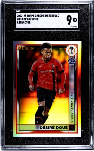 Desire Doue 2022 Topps Merlin Chrome Refractor #133