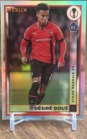 Desire Doue 2022 Topps Merlin Chrome Refractor