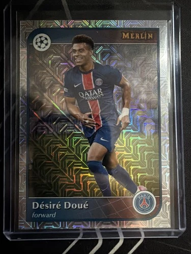 Desire Doue 2024 Topps Merlin Chrome UCC Refractor